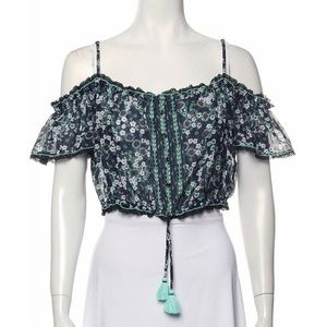 ✨Poupette Floral Off-the-Shoulder Top✨